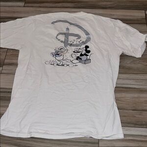 Disney Vans 100th anniversary White Graphic Men’s Shirt